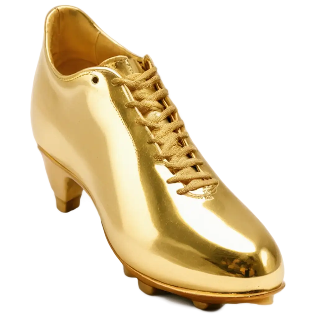 Golden-Shoe-PNG-Stunning-HighResolution-Image-for-Your-Creative-Projects