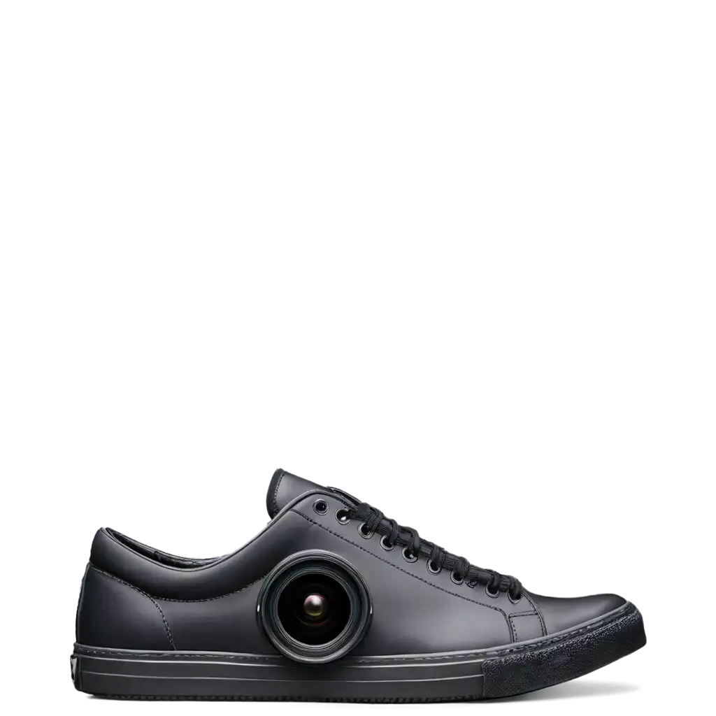 PNG-Image-of-a-CameraShaped-Shoe-Creative-Concept-for-Visual-Content