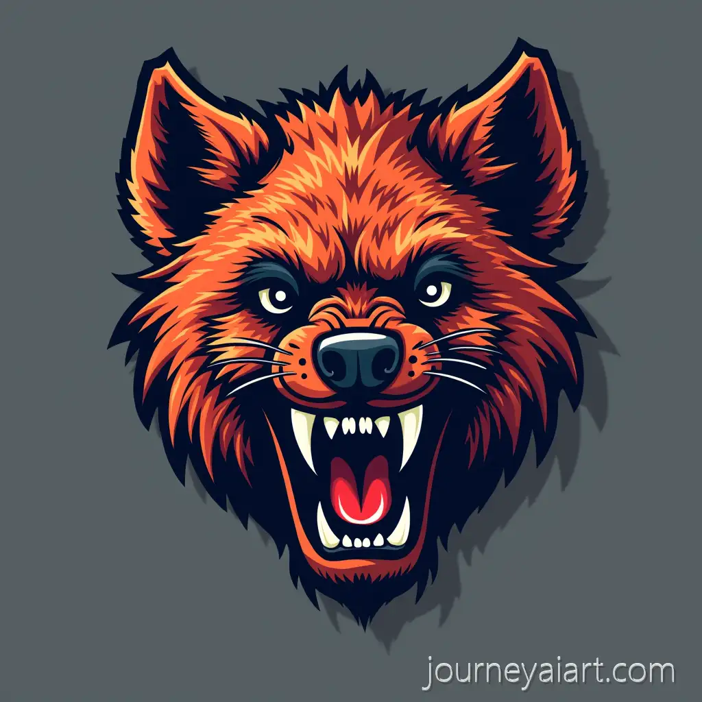 Haapsalu-HFootball-team-logo-hyenanid-American-Football-Team-Logo-Featuring-a-Hyena