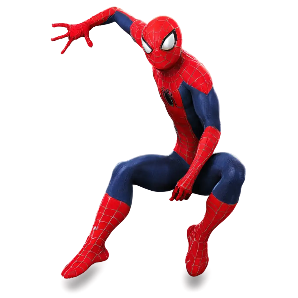 Spiderman-PNG-Image-Dynamic-Superhero-Illustration-for-Graphic-Design-Projects