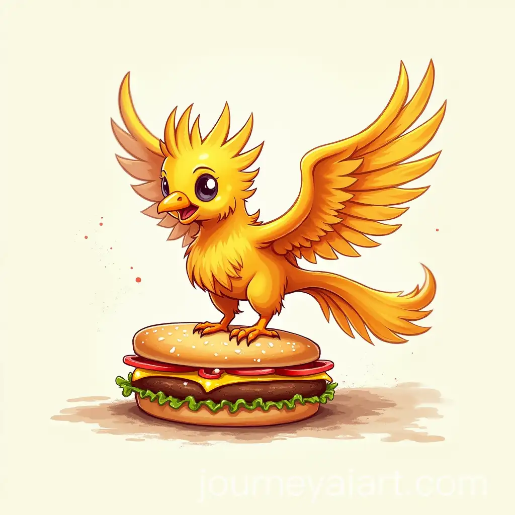 Majestic-Phoenix-Enjoying-a-McDonalds-Hash-Brown