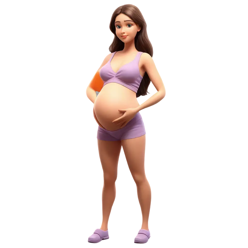 3D-Pregnant-Girl-Icon-PNG-Enhance-Your-Digital-Art-with-HighQuality-Clarity