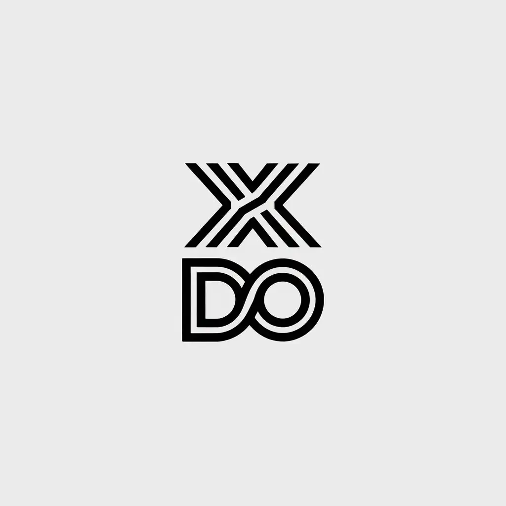 LOGO-Design-for-XDO-Minimalist-Style-with-Clear-Background-and-Bold-Typography