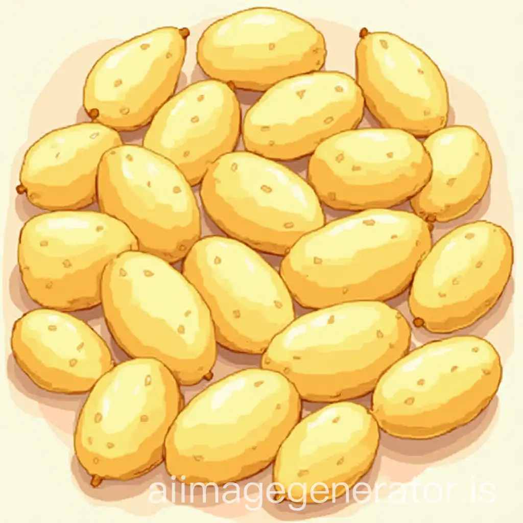 Colorful-Illustration-of-Many-Potatoes-on-a-Banner