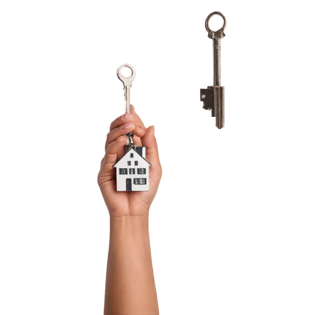 PNG-Image-Person-Holding-the-Key-to-a-New-Happy-House