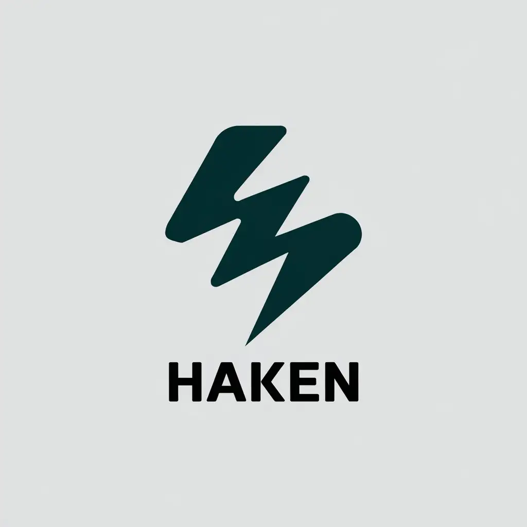 LOGO Design for HAKEN EnerjiInspired Vector Symbol for Technology Industry