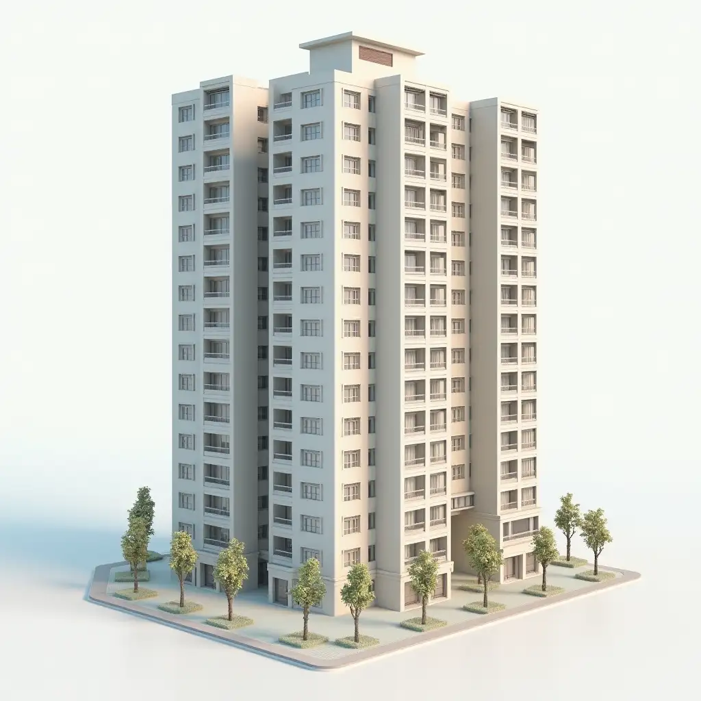 HighDetail-3D-Rendering-of-a-Residential-HighRise-Building