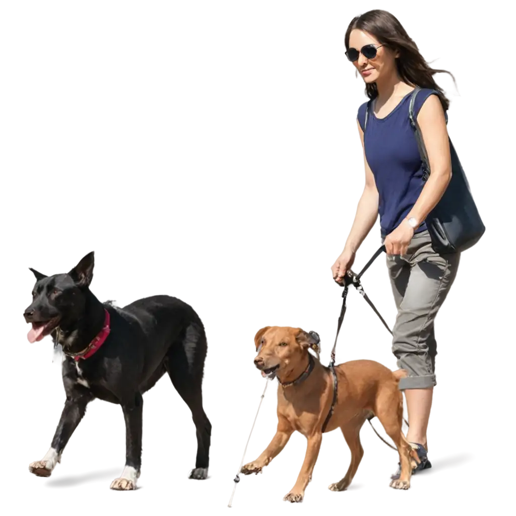 Realistic-Dog-Walking-on-the-Beach-PNG-Image-Capturing-Serenity-and-Motion