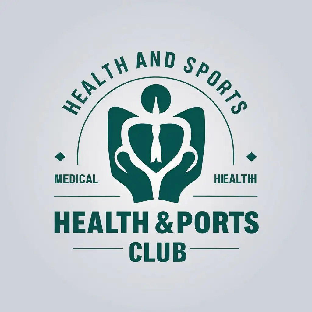 LOGO Design for Health And Sports Club Medical Massage and Health Theme