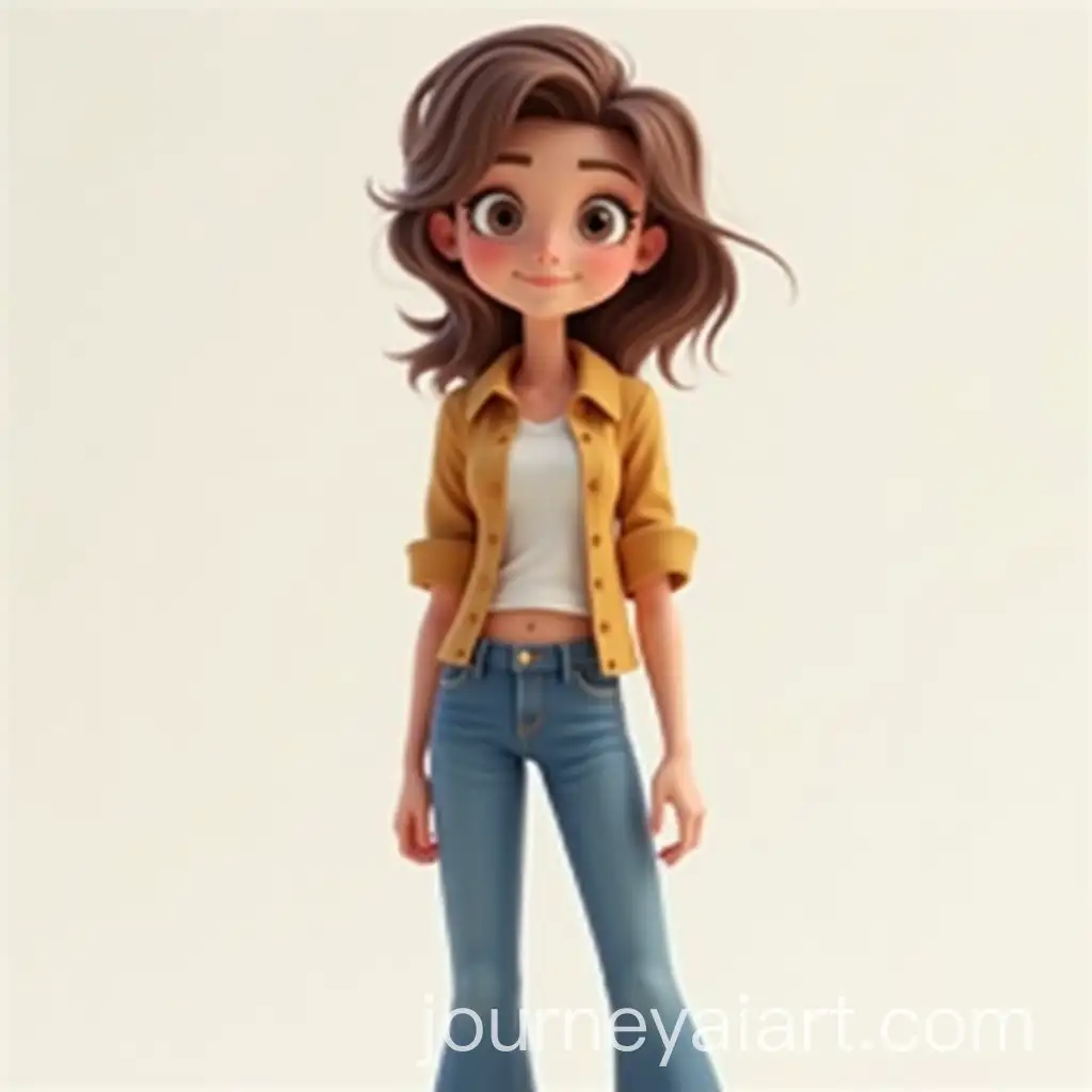 Young-Woman-in-Casual-Attire-Animated-Style