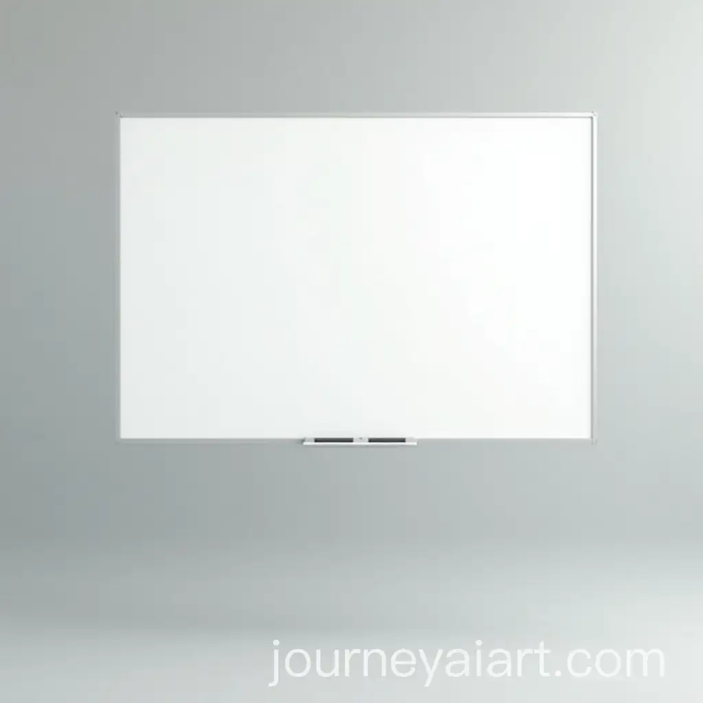Photorealistic-Electronic-Whiteboard-for-Presentations-with-Light-Gray-Background