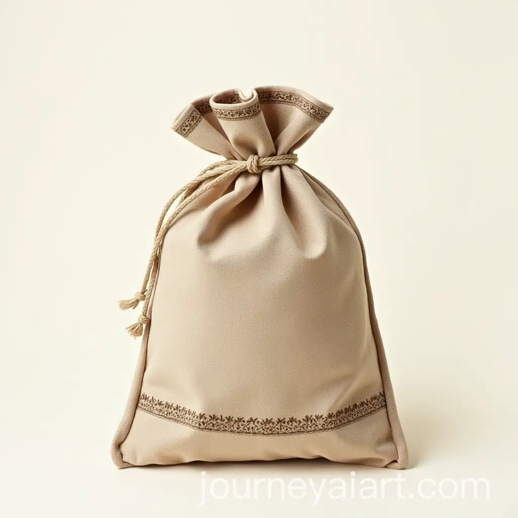 Light-Beige-Hemp-Bag-in-Retro-Style-with-Decorative-Pattern