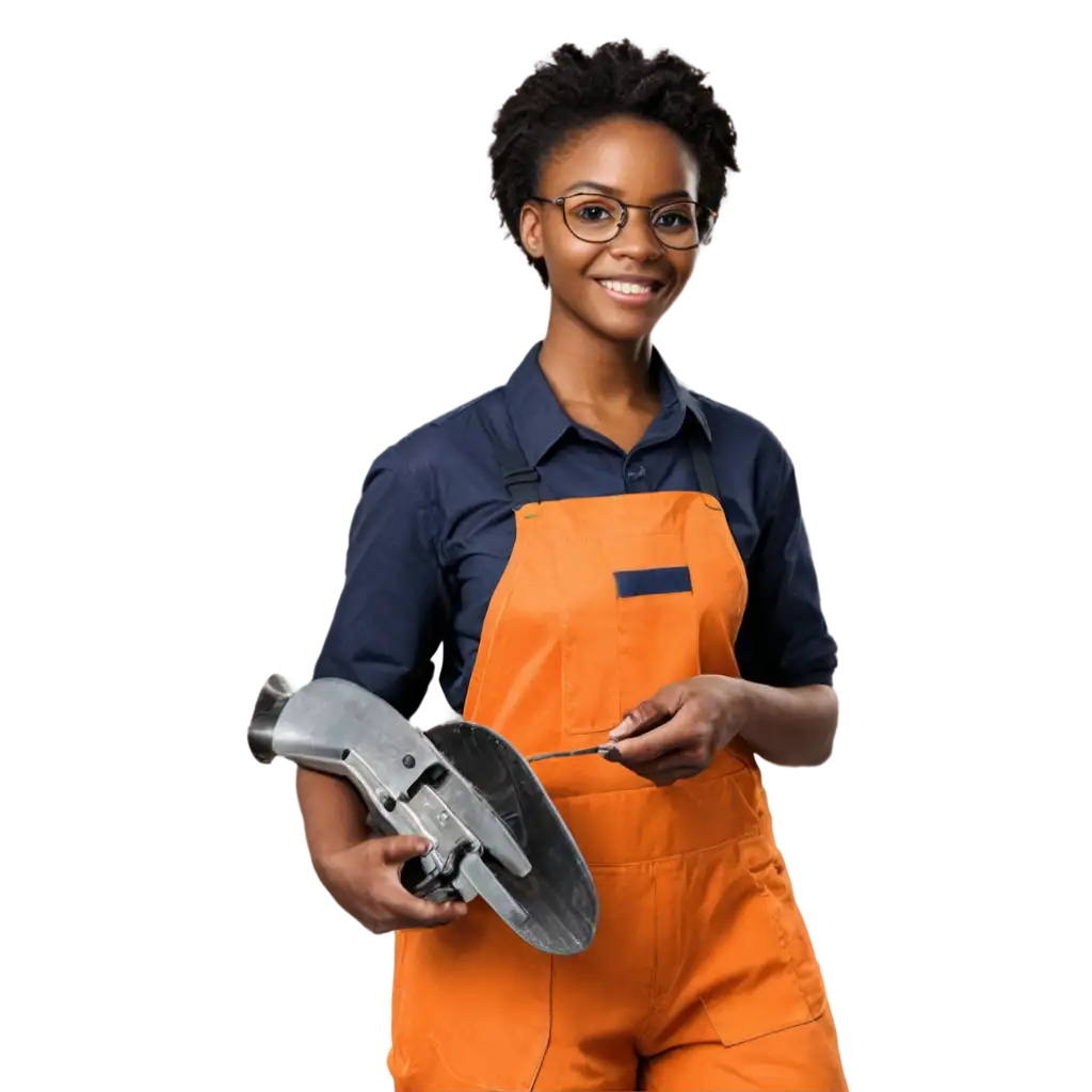 Enhance-Online-Presence-with-a-HighQuality-PNG-Image-of-a-Black-Worker