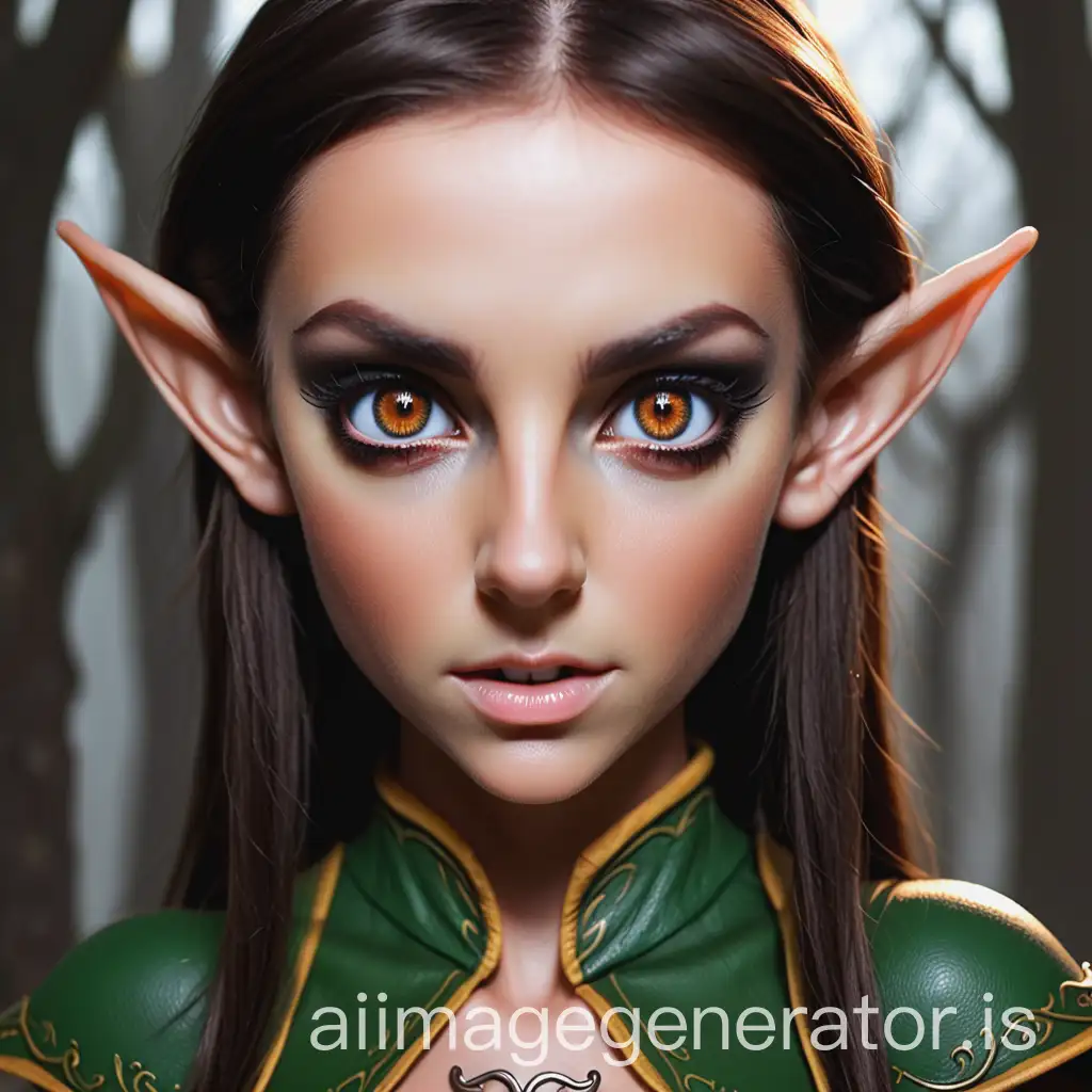 Female-Elf-with-Malice-Eyes-and-Brown-Brunette-Hair