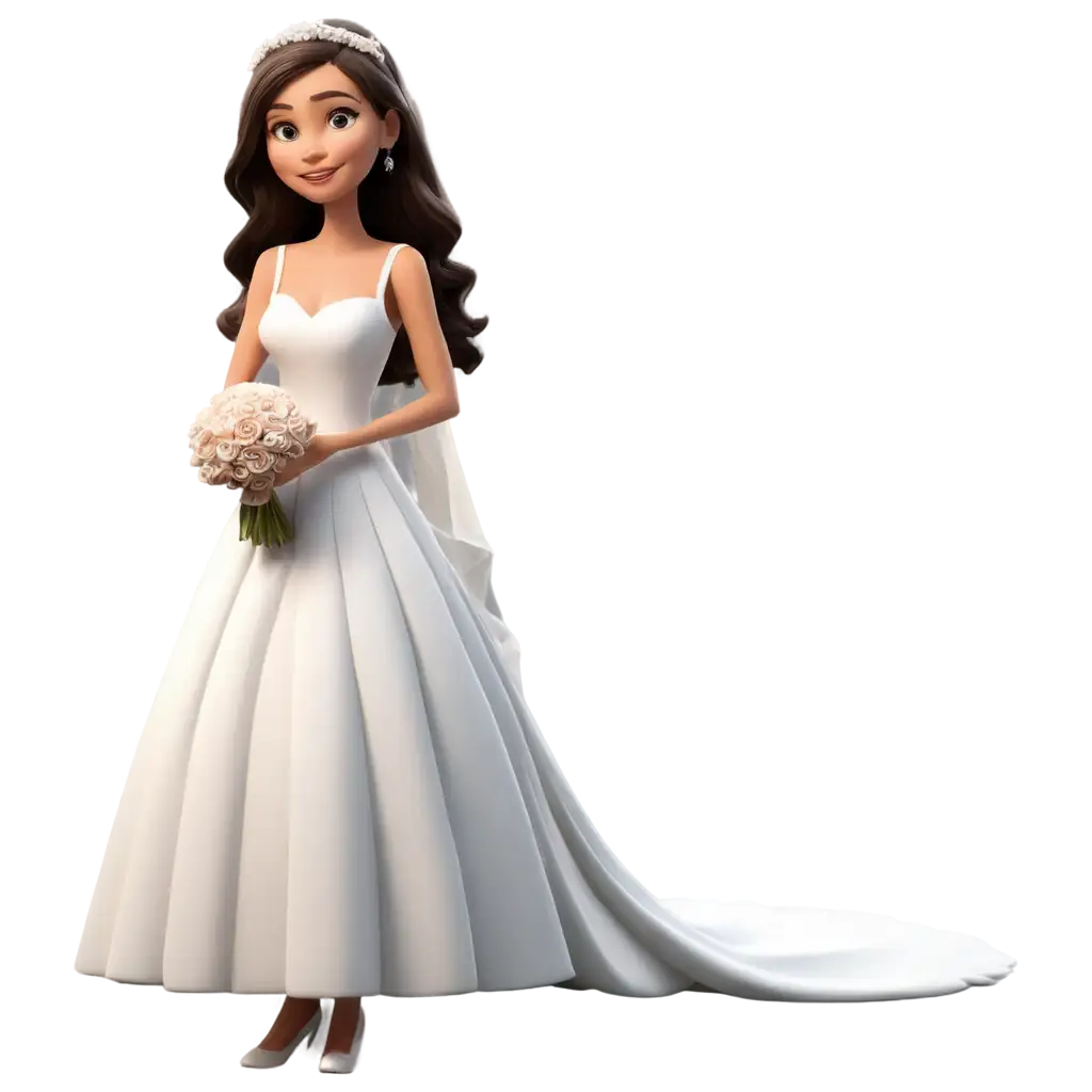 Bride-Cartoon-PNG-HighQuality-Image-for-Wedding-Designs-and-Creative-Projects