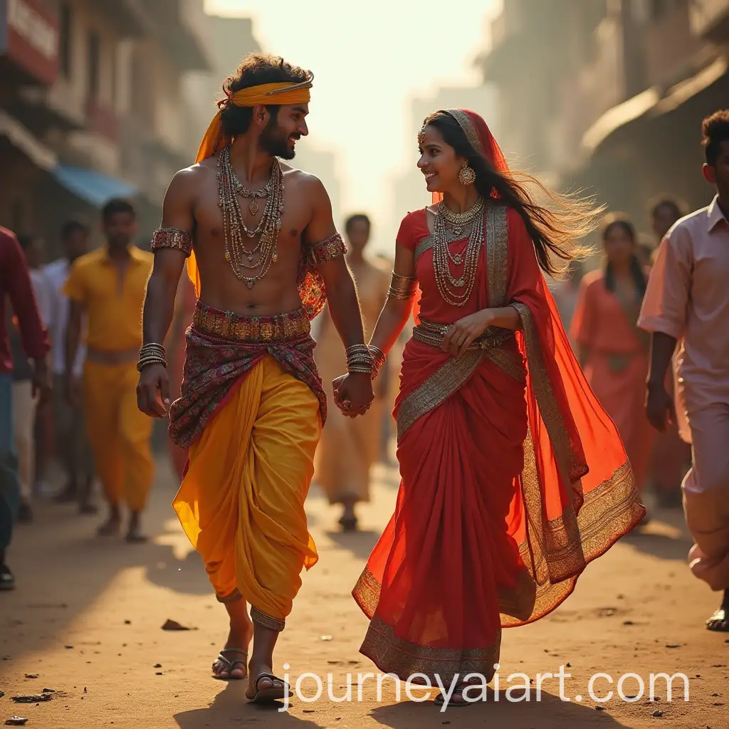 Radha-Rani-Roaming-in-Vrindavan
