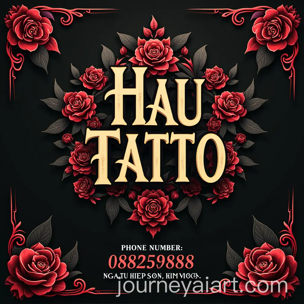 Facebook-Banner-Design-with-Tattoo-Theme-for-HAU-TATTO-Studio