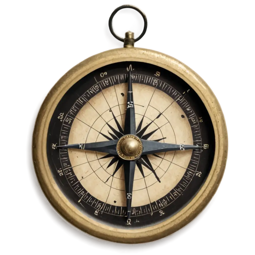 Old-Compass-PNG-Image-HighQuality-Digital-Artwork-for-Exploration-Themes