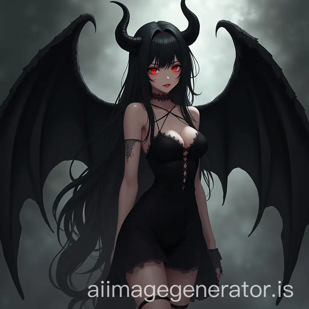 Gothic-Anime-Succubus-with-Black-Wings-and-Red-Eyes-in-Dark-Mist