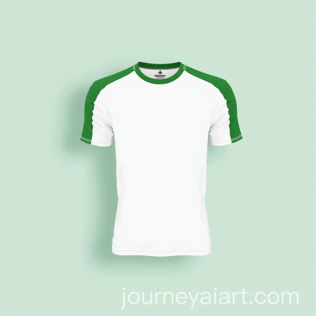 Minimalist-White-and-Green-Sports-Shirt-Design