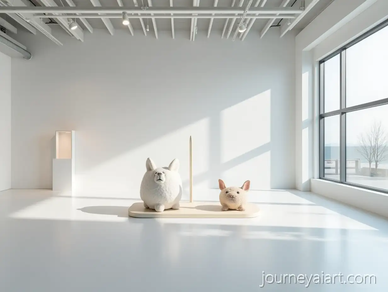 Modern-WhiteThemed-Physics-Museum-Interior-with-Futuristic-Exhibits