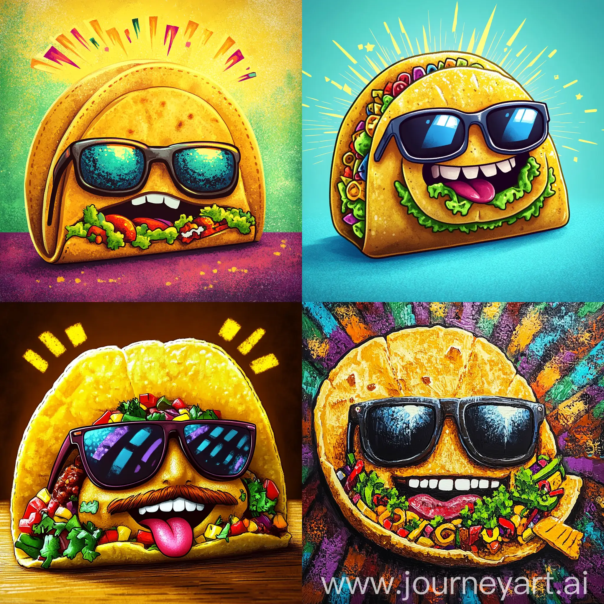 Rock-Star-Taco-with-Sunglasses-and-a-Fun-Quote