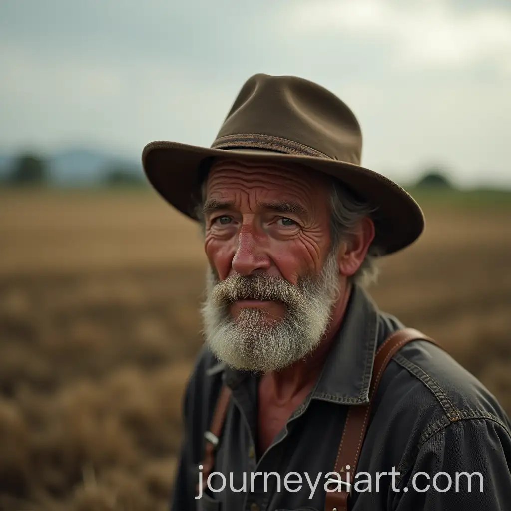 SadFaced-Rural-Producers-Working-on-the-Farm-in-a-Wide-Shot