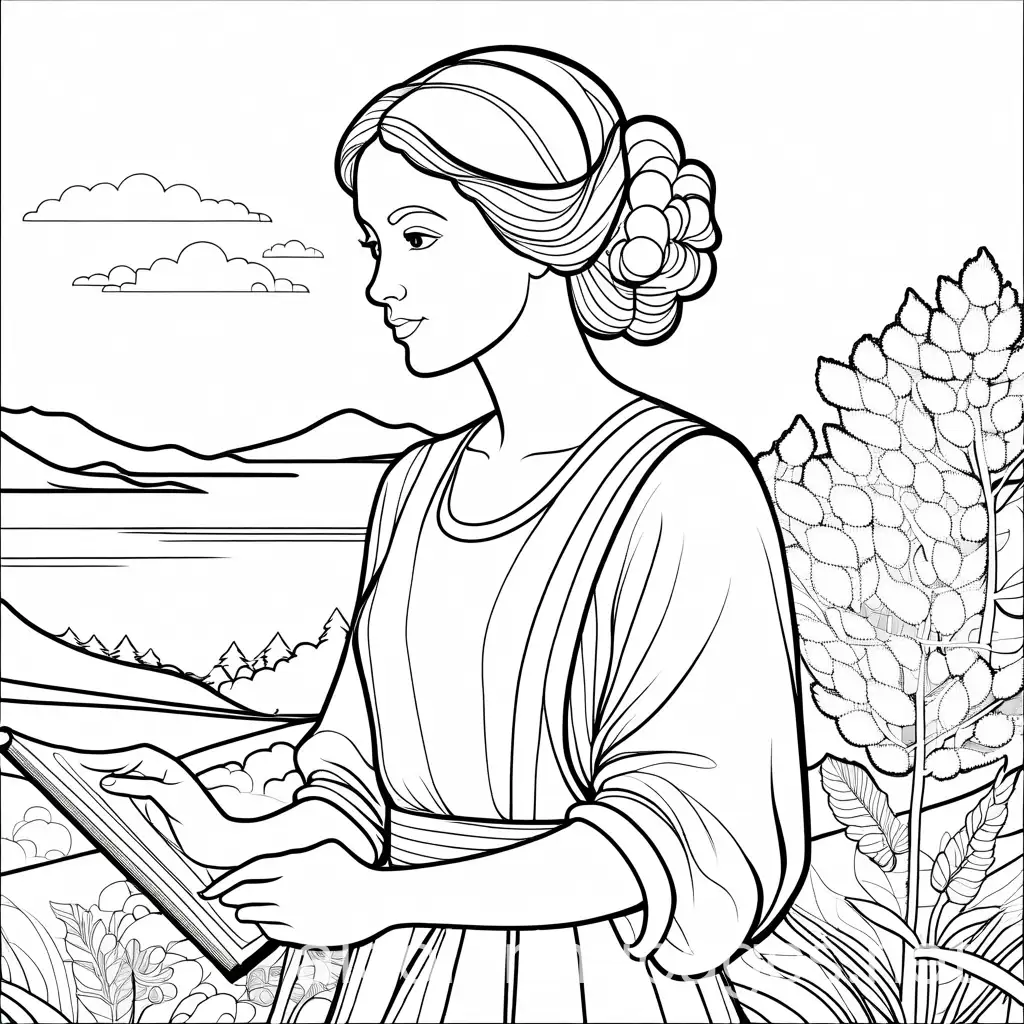 Empowered-Woman-Coloring-Page-for-Kids