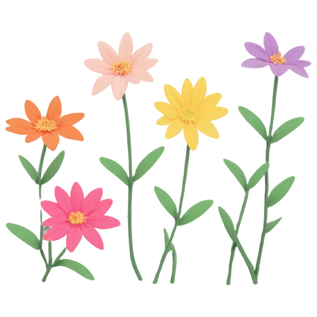 Adorable-PNG-Image-of-Cute-Flowers-Enhance-Your-Design-with-HighQuality-Floral-Art