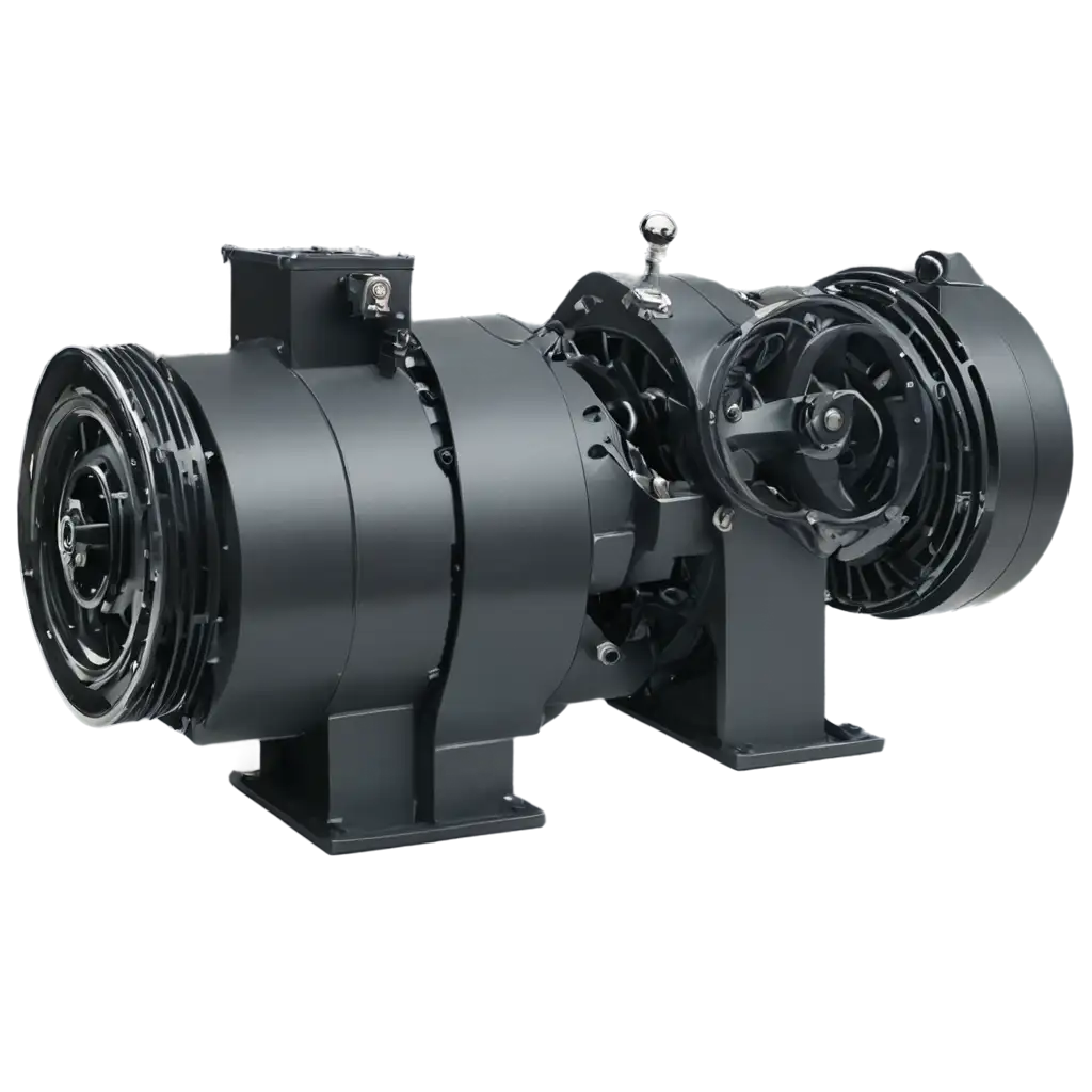 HighQuality-PNG-Image-of-an-Alternator-Genzet-200-KVA-for-Technical-Applications