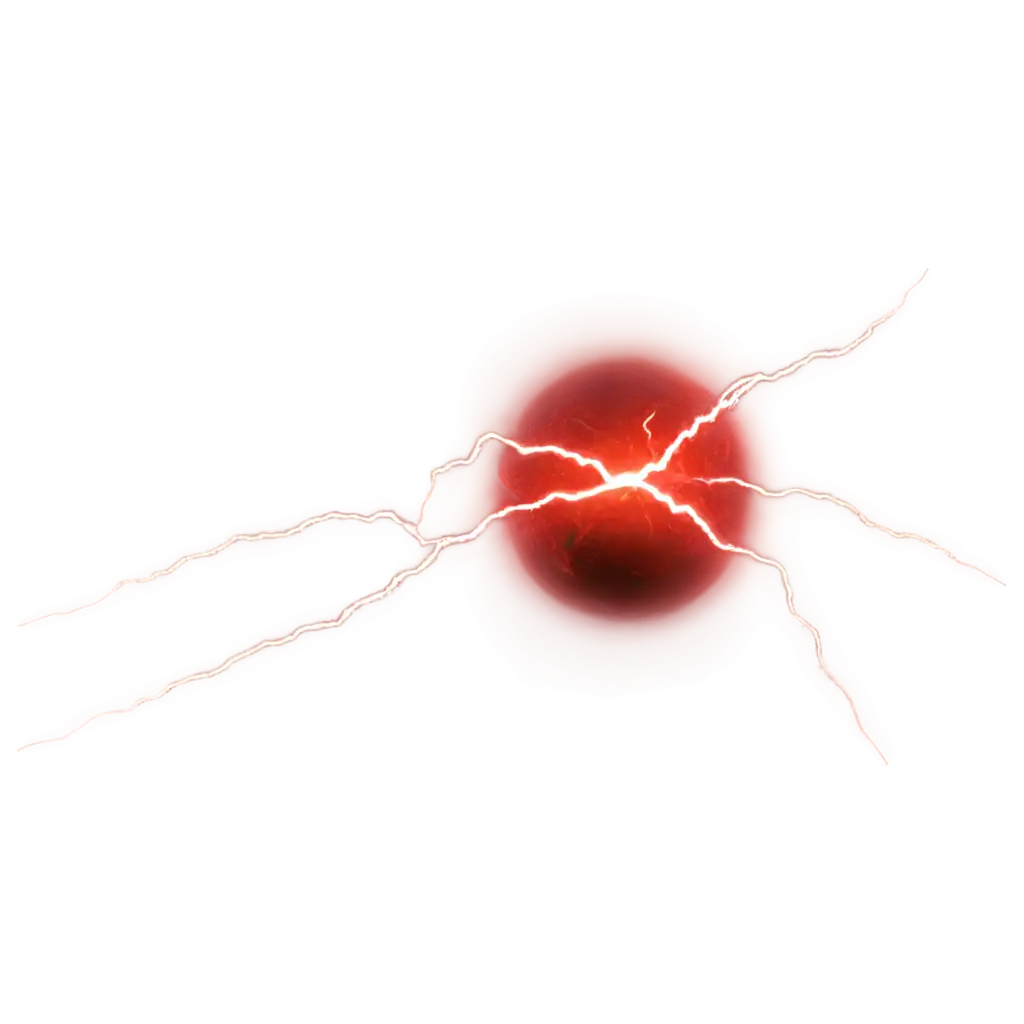 Red-Energy-SpherePNG-Image-Usage-Guide-PNG-with-Lightning-Effects-HighQuality-Image-for-Various-Digital-Uses
