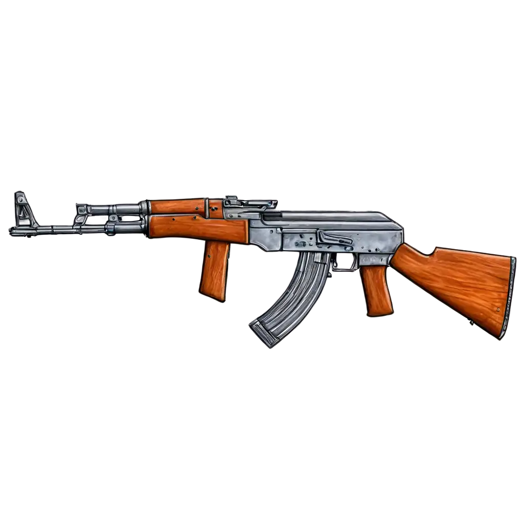 Vibrant-AK47-Cartoon-PNG-Perfect-for-Creative-Projects-and-Designs