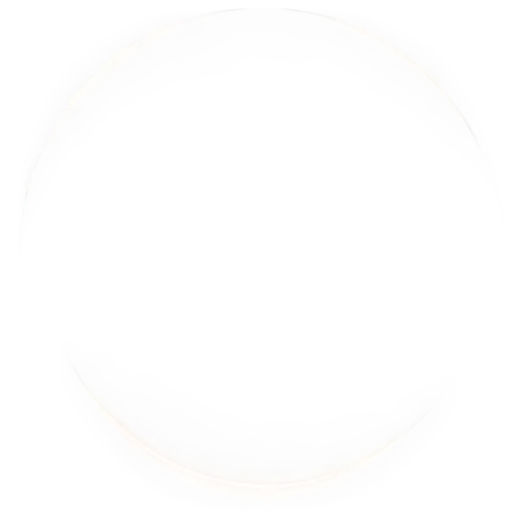 Round-White-Glow-PNG-Image-Capturing-Radiance-and-Simplicity