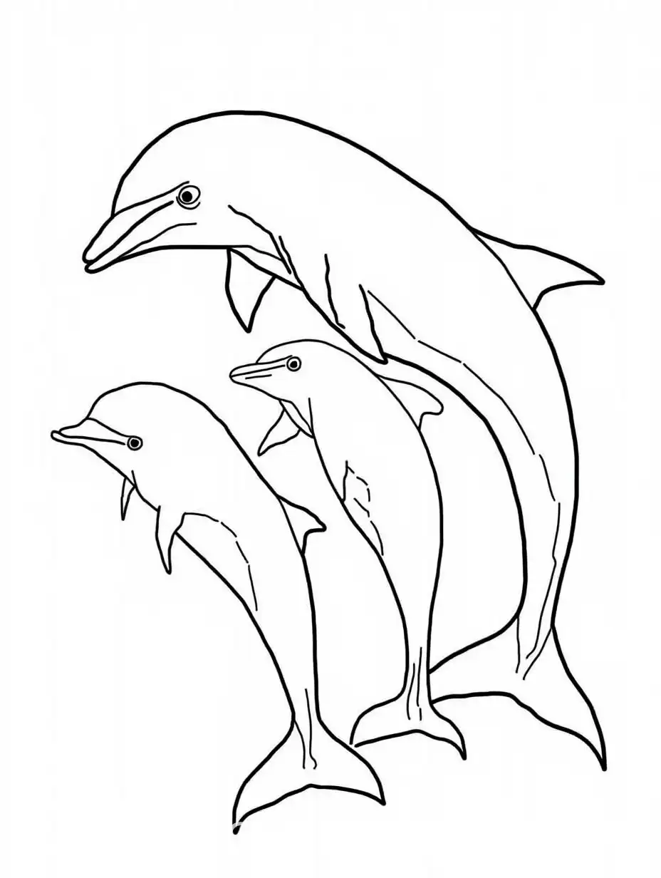 Abstract-Geometric-Dolphins-in-Coloring-Page-Style