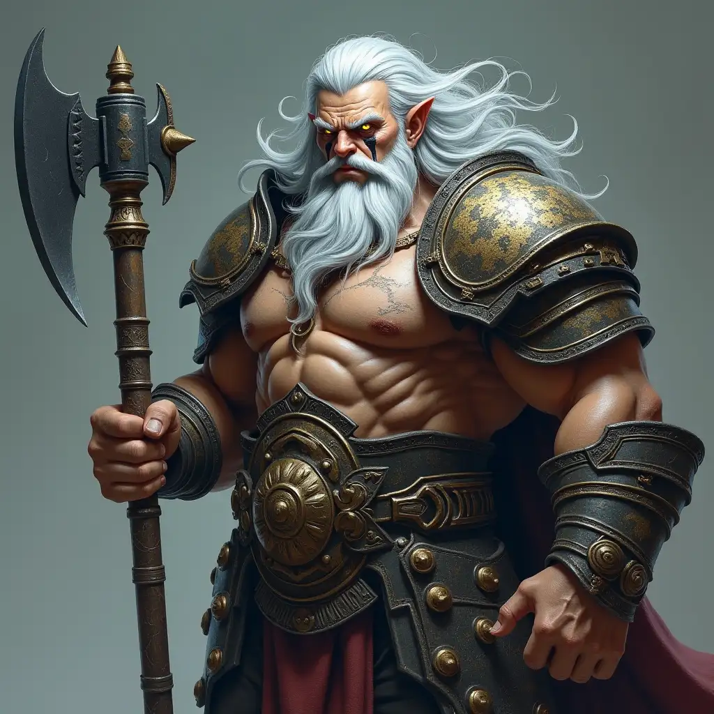 Muscular-Warrior-in-Heavy-Marble-Armor-with-Axe-and-Wild-Expression