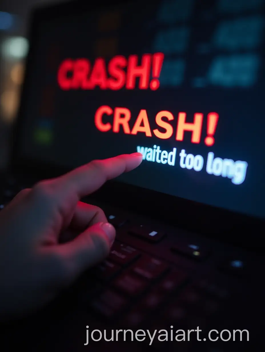Player-Hesitates-on-CashOut-Button-as-CRASH-Appears-on-Screen