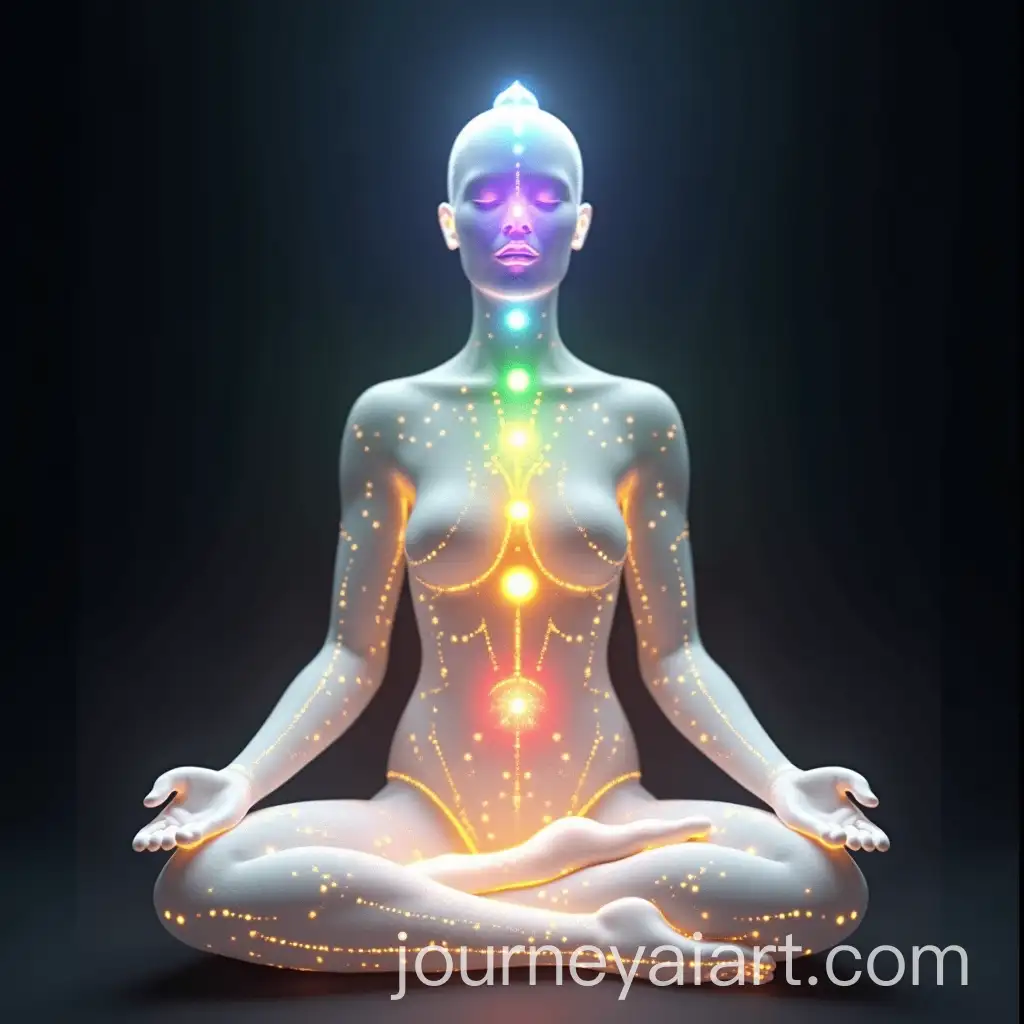 EthericChakra-Etheric-Body-Prompt-Body-with-Colored-Chakras-in-Unique-Alignment