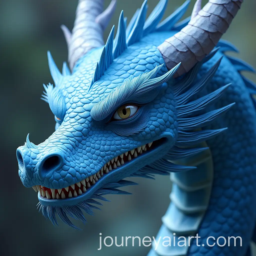 Majestic-Azure-Chinese-Dragon-Head-with-Mystical-Features