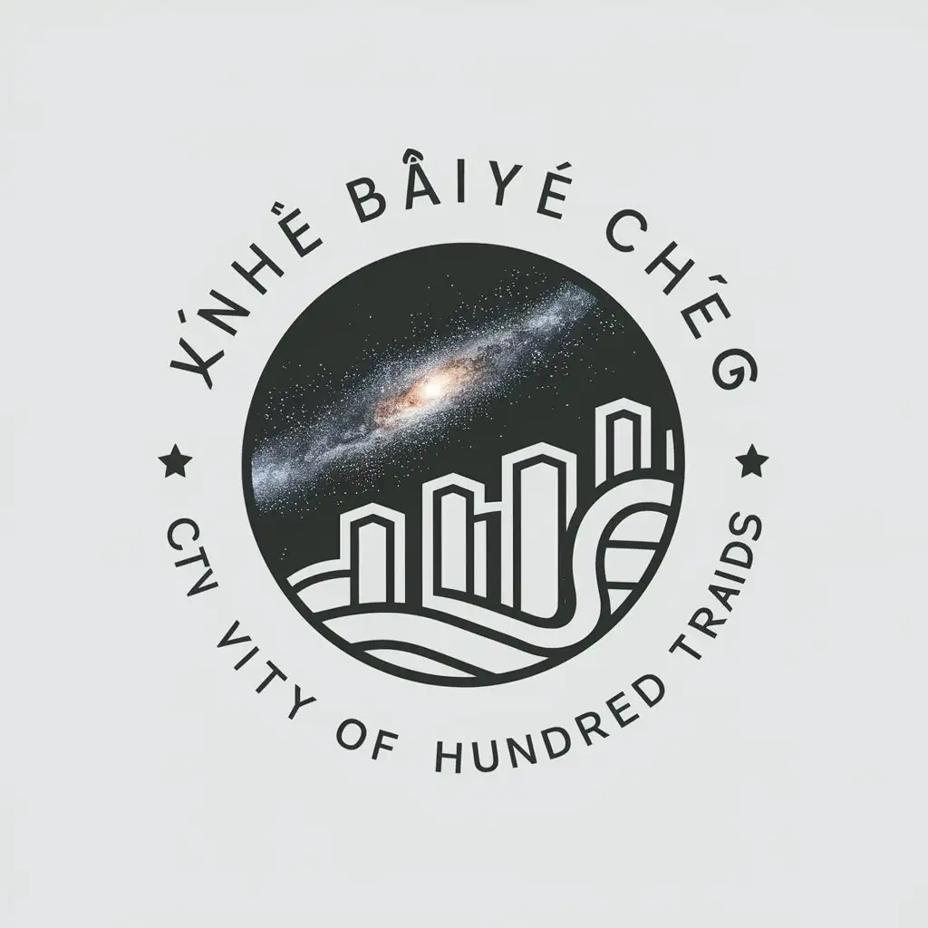 LOGO-Design-for-Ynh-Biy-Chng-Vector-Milky-Way-Galaxy-with-City-of-Hundred-Trades-Theme