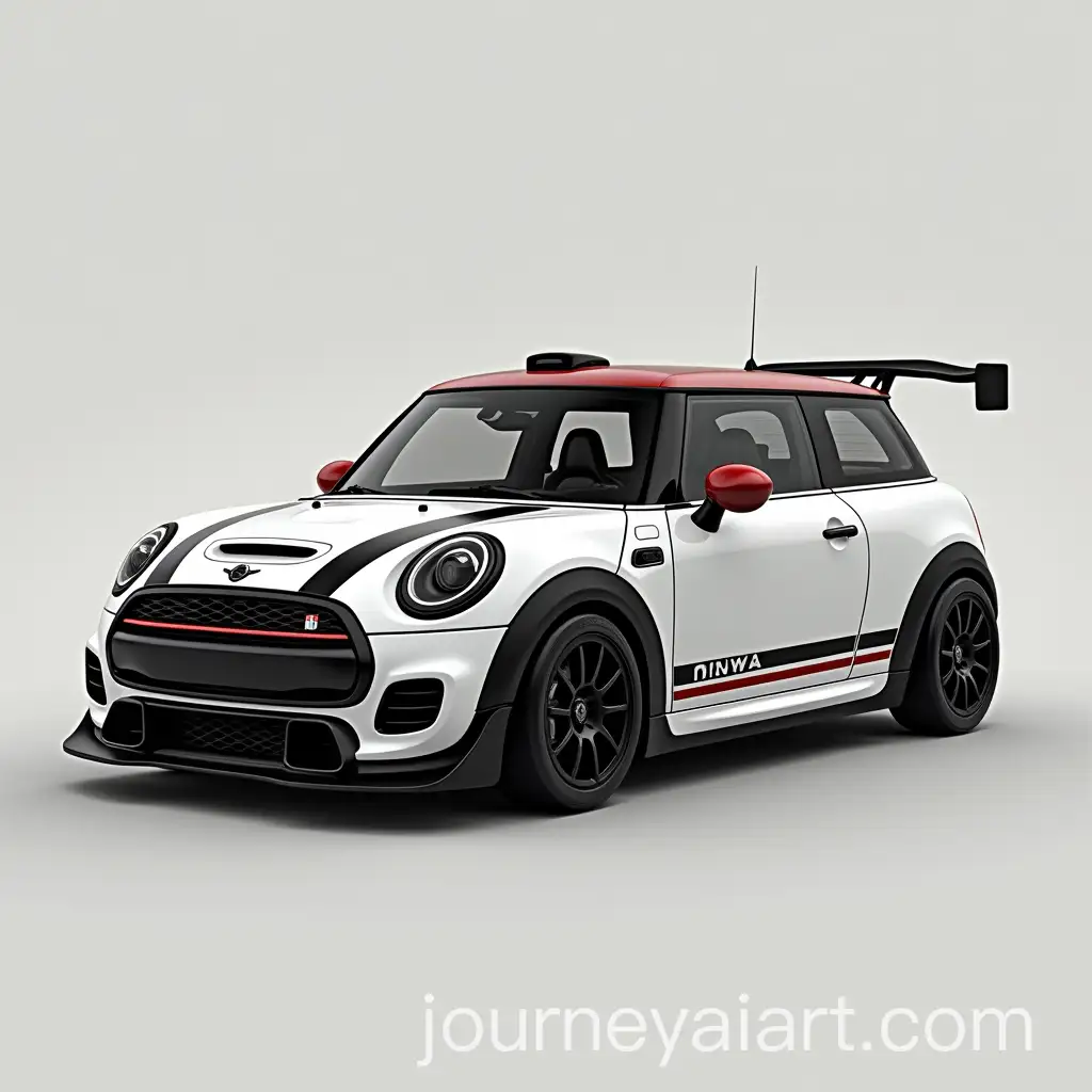 Mini-Cooper-Style-Mercedes-Racing-Car-Model-Design
