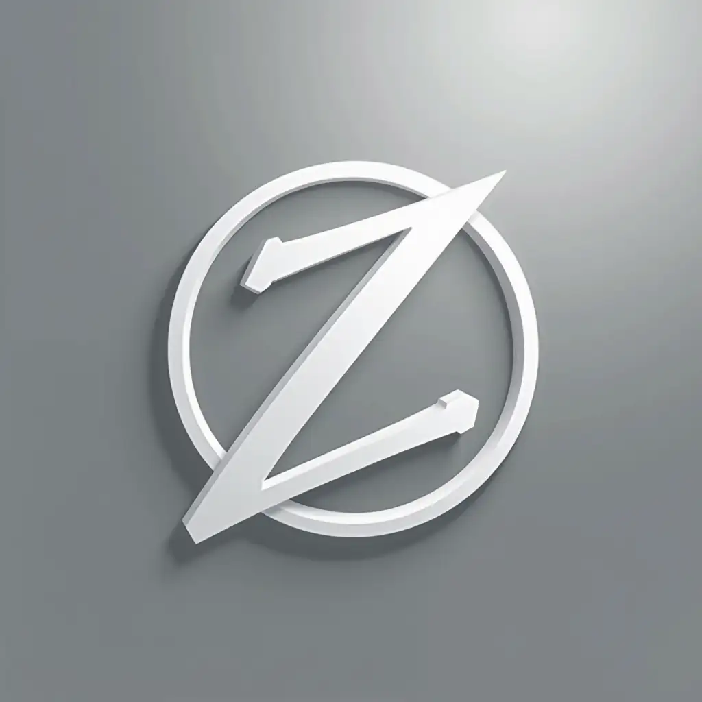 Futuristic-Z-School-Logo-Design-with-Book-Element-on-Silver-Background