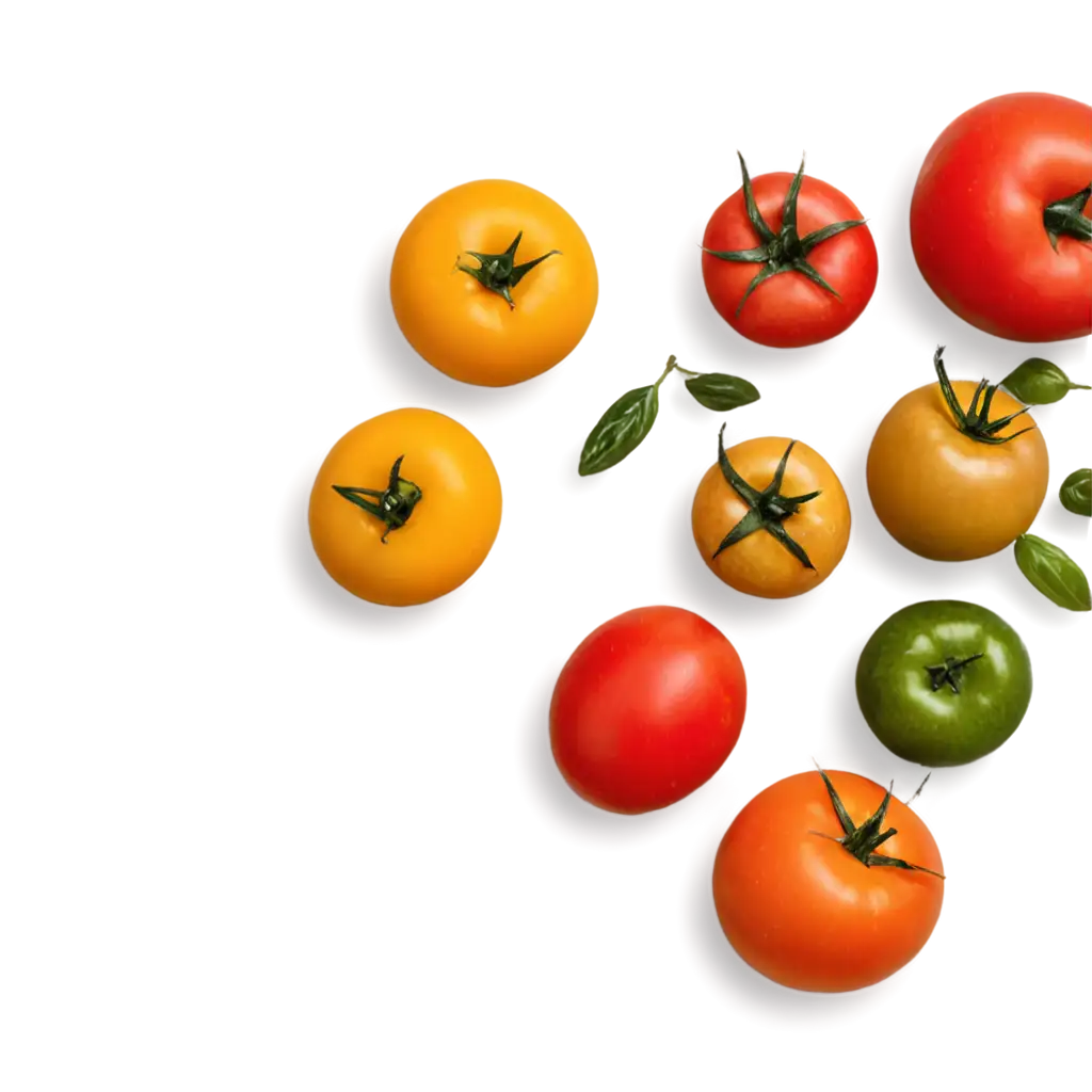 Freshly-Picked-Garden-Tomatoes-PNG-A-Vibrant-Collection-of-FarmFresh-Produce