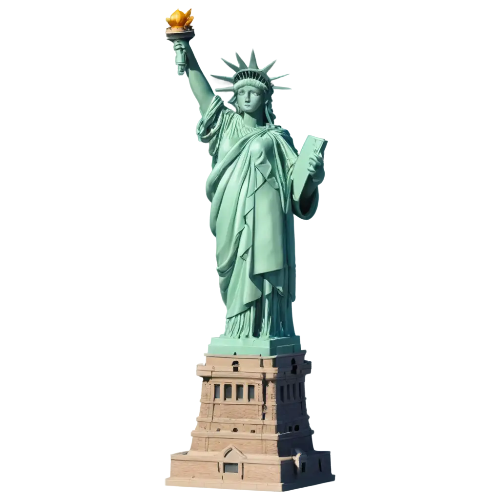 3D-USA-Statue-of-Liberty-PNG-Image-Detailed-3D-Rendering-for-Enhanced-Clarity