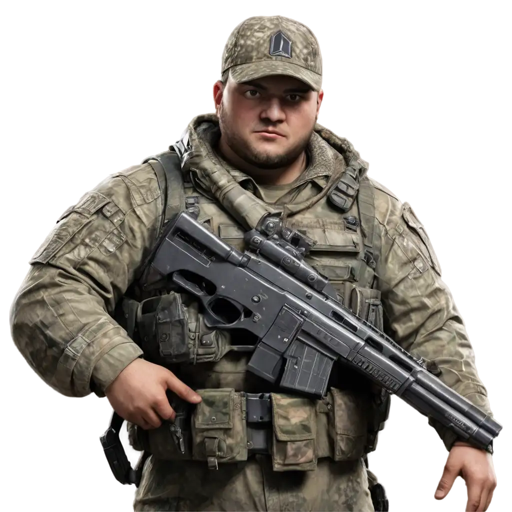 Chubby-Call-of-Duty-Player-in-Camouflage-Clothing-PNG-for-HighQuality-Digital-Art