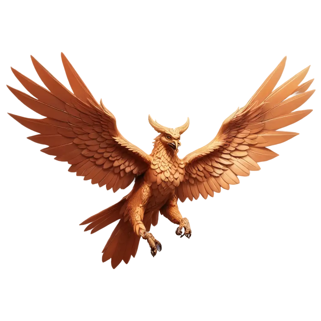 Fiery-Bird-Garuda-PNG-Image-with-Sturdy-Body-and-Open-Wings-in-3D