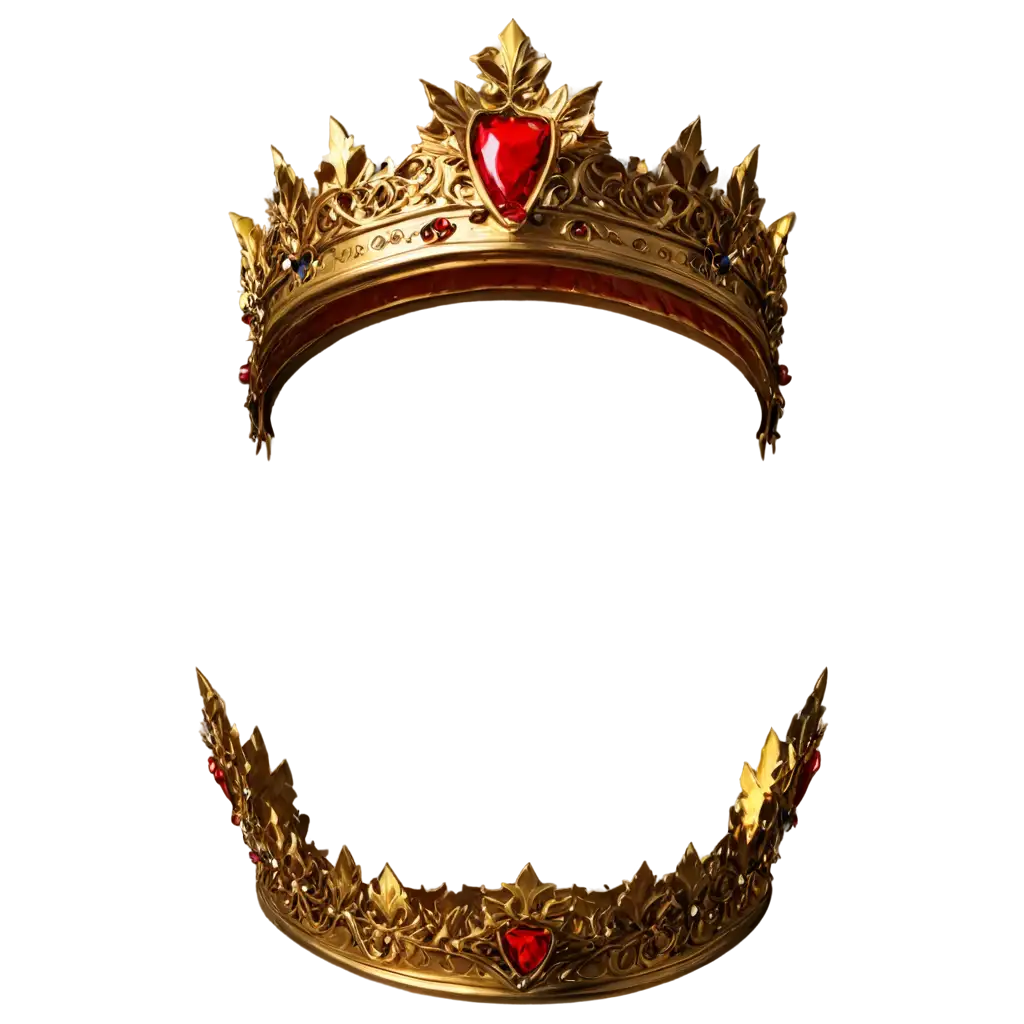 Golden-Crown-of-the-Demon-King-with-Red-Gems-PNG-Image-HighQuality-Digital-Artwork