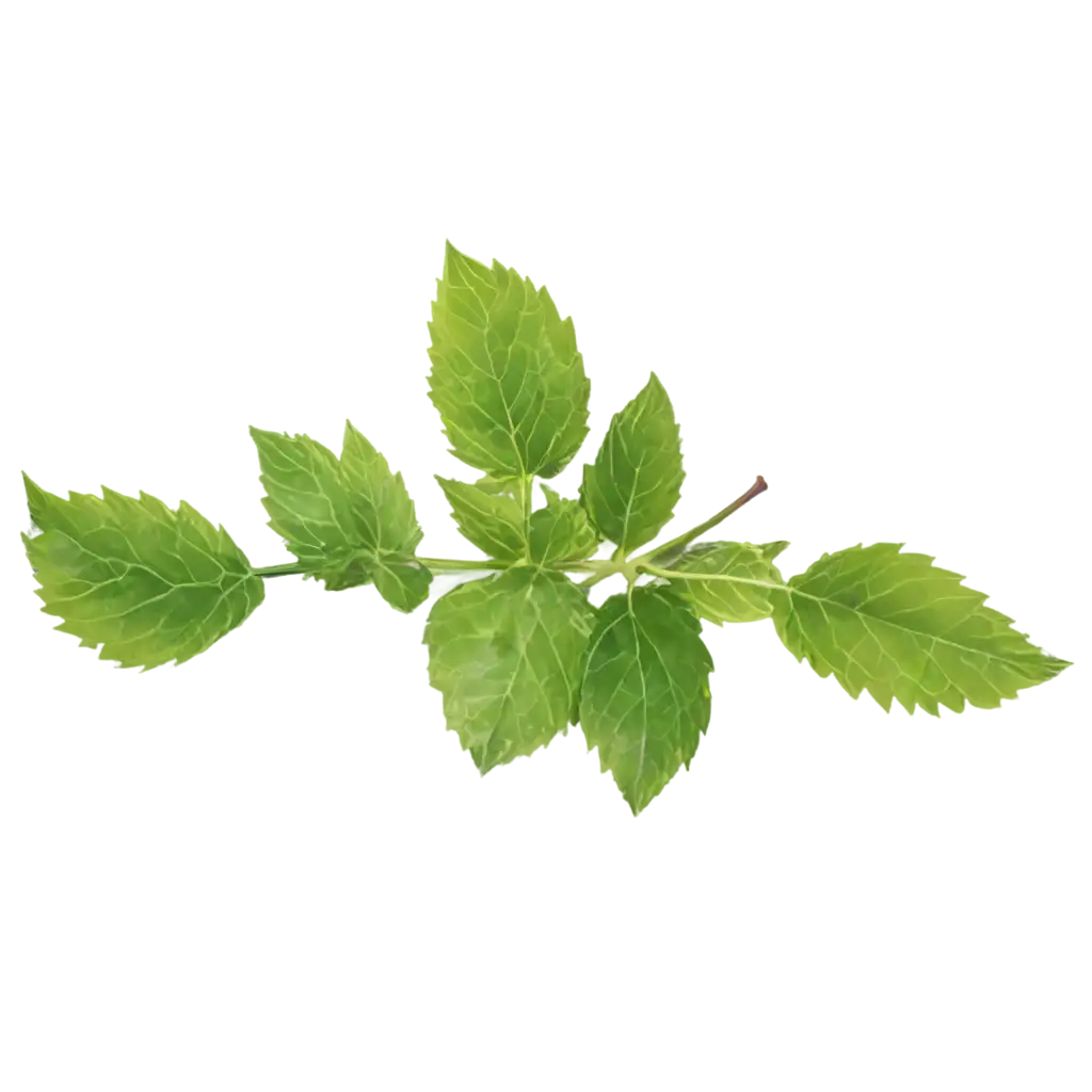 HighQuality-Raspberry-Leaves-PNG-for-NatureInspired-Designs