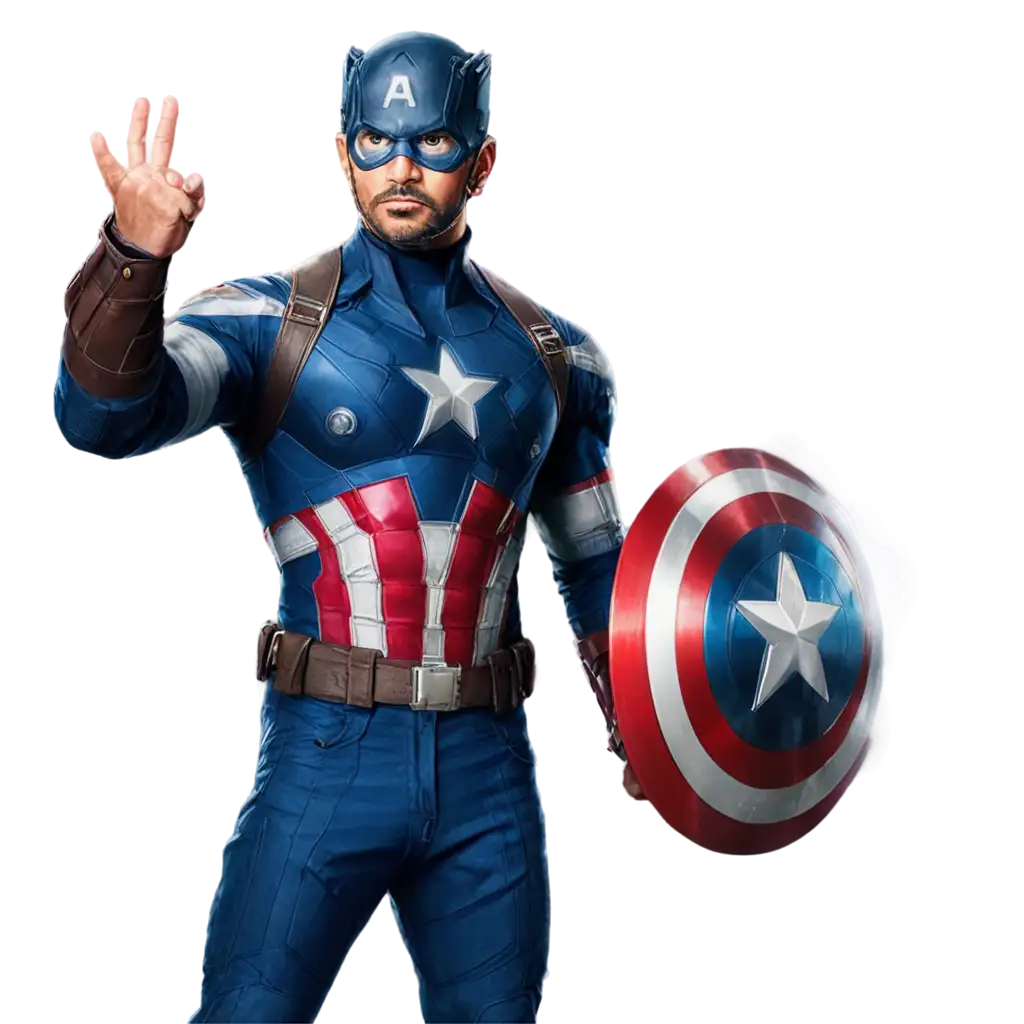 Tamil Actor vijay in Avenger captain america Costume