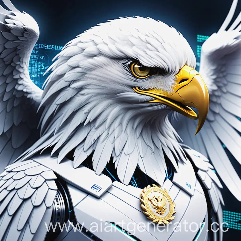 Profile image of cyber white eagle for trading channel