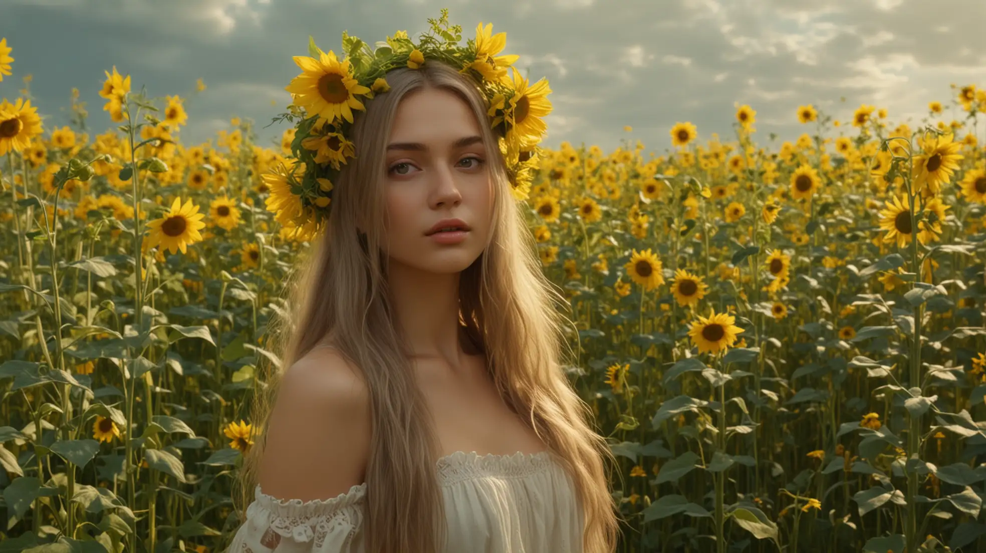 Graceful-Slavic-Woman-in-Sunflower-Field-Portrait